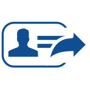 Notificação de chegada do visitante