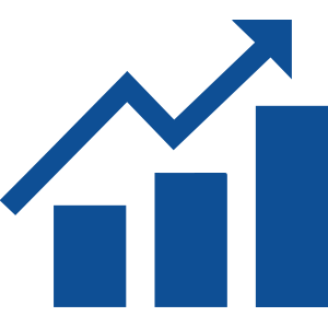 Gráficos de visitas mensais, diários ou por hora